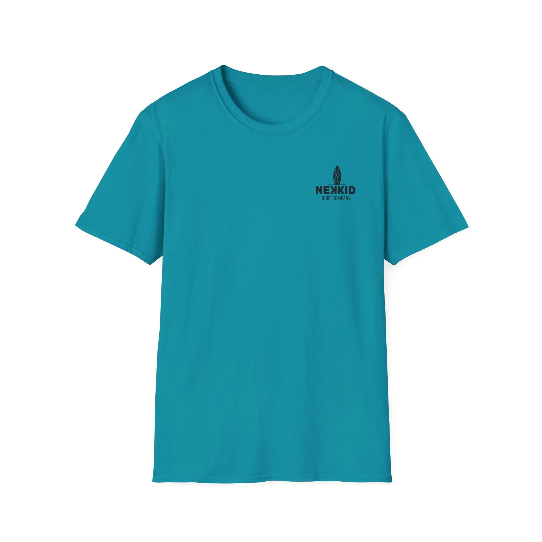 Yellow Happy Face "Surfing Makes Me Happy" T-Shirt