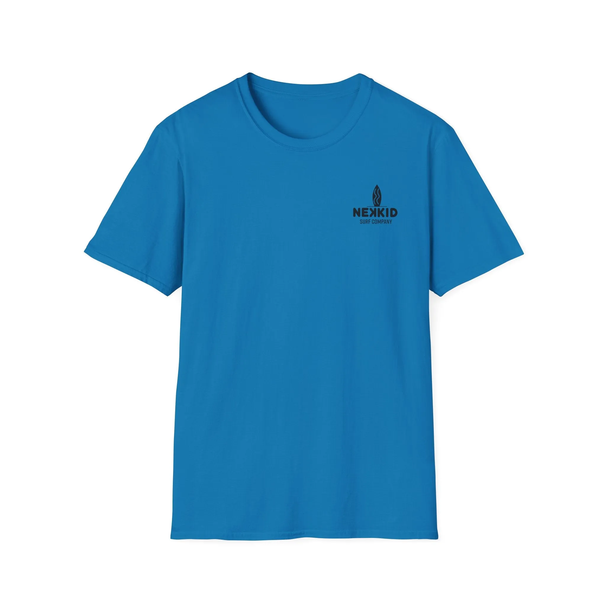 Yellow Happy Face "Surfing Makes Me Happy" T-Shirt