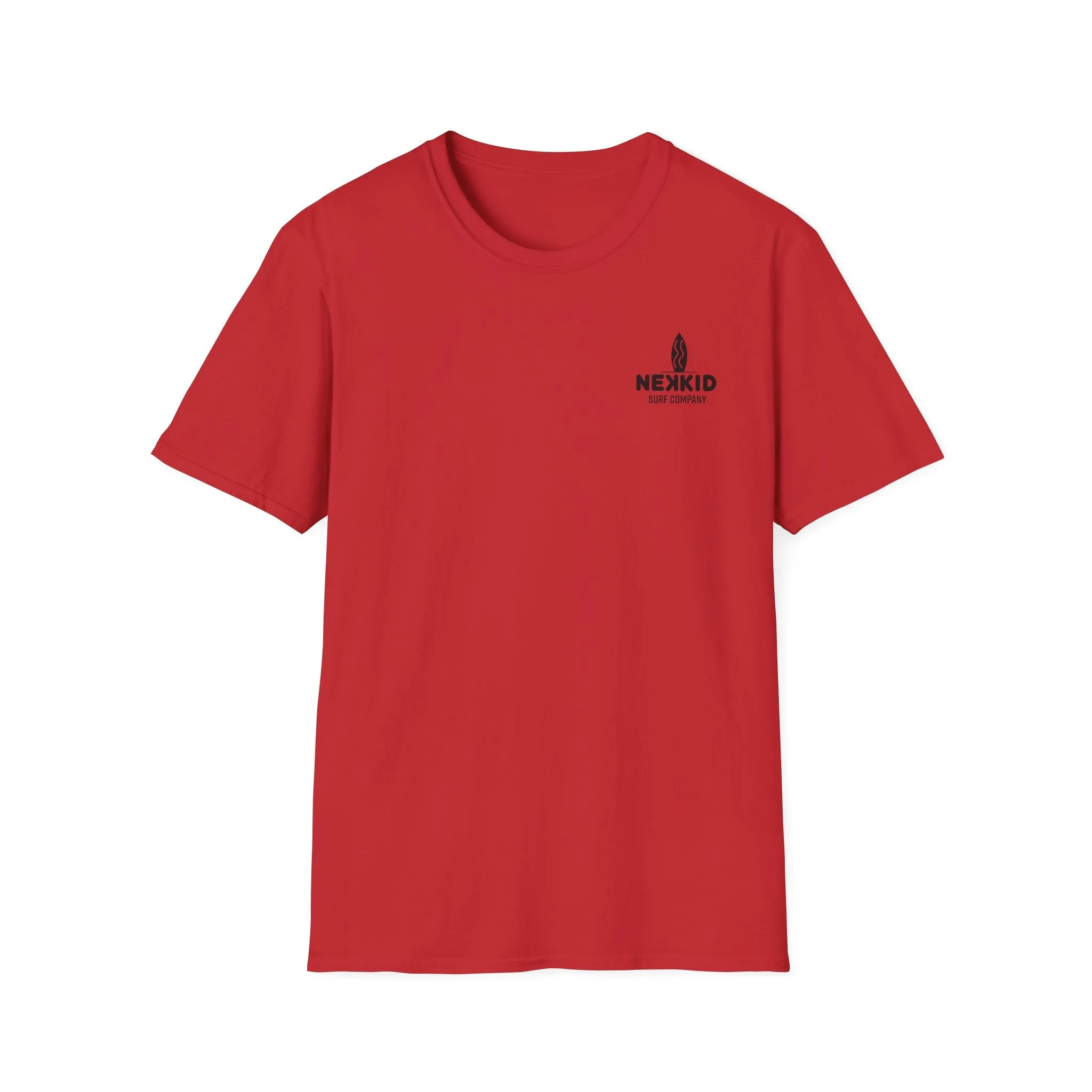 Yellow Happy Face "Surfing Makes Me Happy" T-Shirt